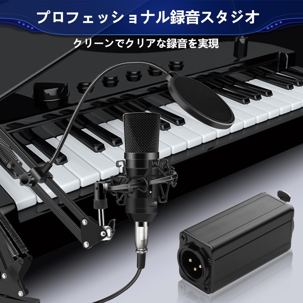 CERRXIAN XLR Male To Female Microphone Gender Changer for and Stage Black 3-pin Adapter, 3-pin Connector, Studio, Home, Use,