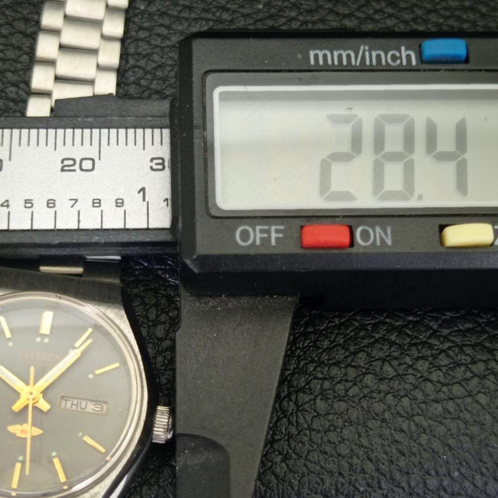 AUTOMATIC VINTAGE CITIZEN 6650A JAPAN WOMENS ORIGINAL DIAL WATCH A704221-1