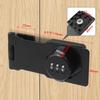 LOYELEY Dial Lock for Sliding Door, 180°, Black