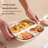 Baijie Ceramic 3-Compartment Portion Control Plate