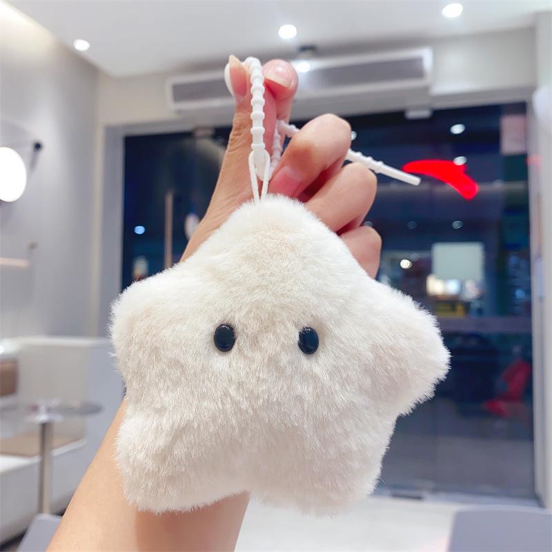 Capybara Plush Keychain - Adorable Cartoon Pendant Toy Gift for Kids