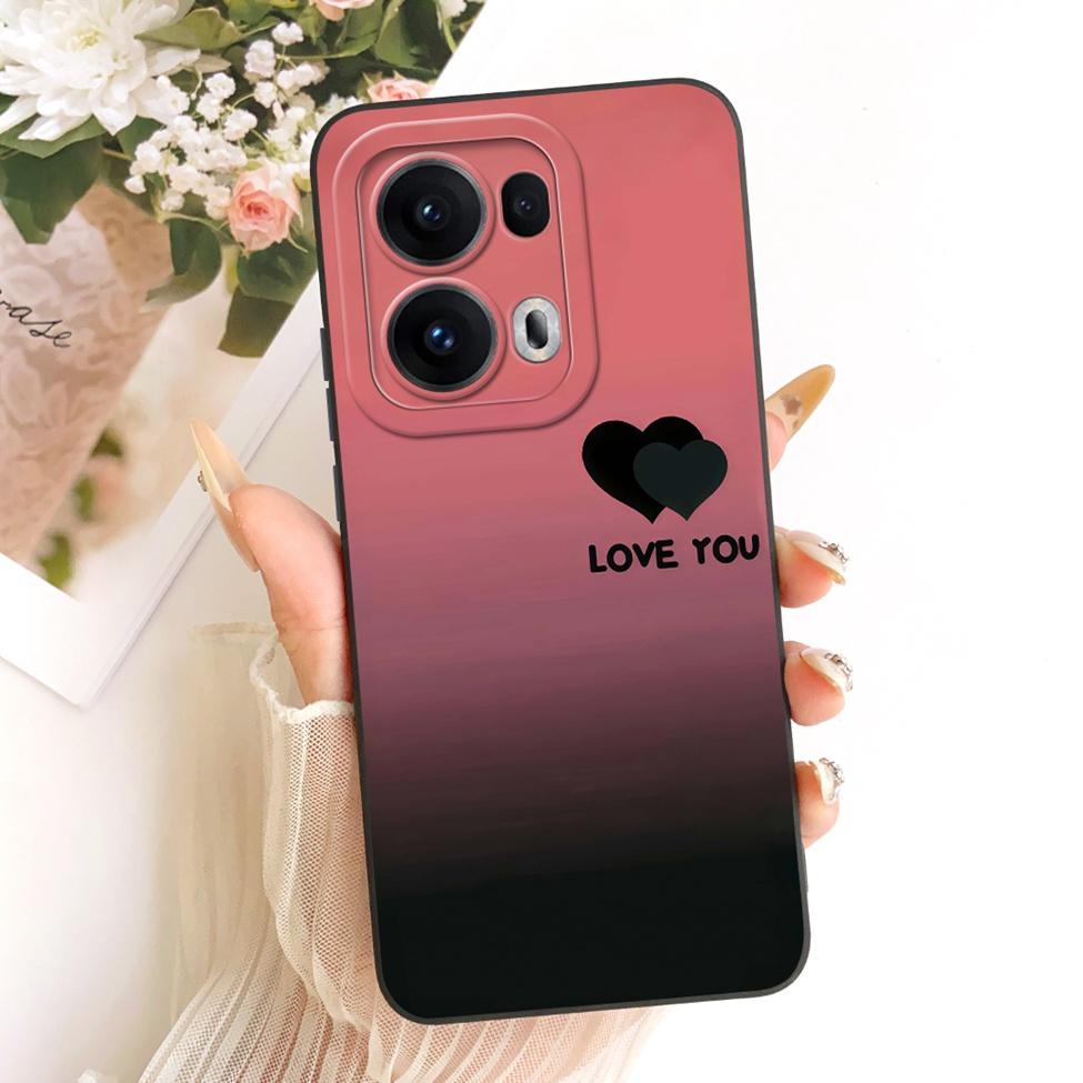 For Oppo Reno 13 Pro Case Silicone Luxury Fashion Cool Kawaii Cute Painted Cover For Oppo Reno13 Pro CPH2697 PKK110 Casing