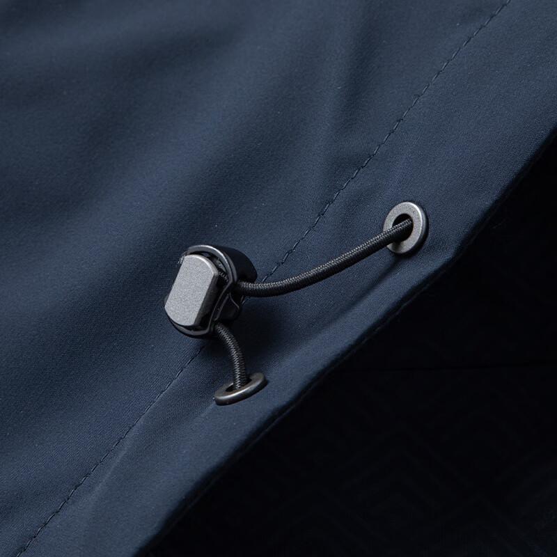 Romon Men's Hooded Milk Silk Casual Jacket 3303