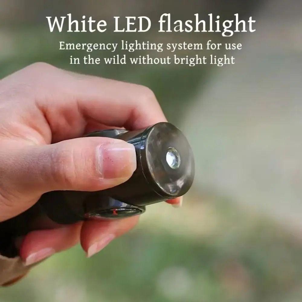 Multifunction Emergency Survival Whistle Compass 7-in-1 Emergency Whistle  Hiking