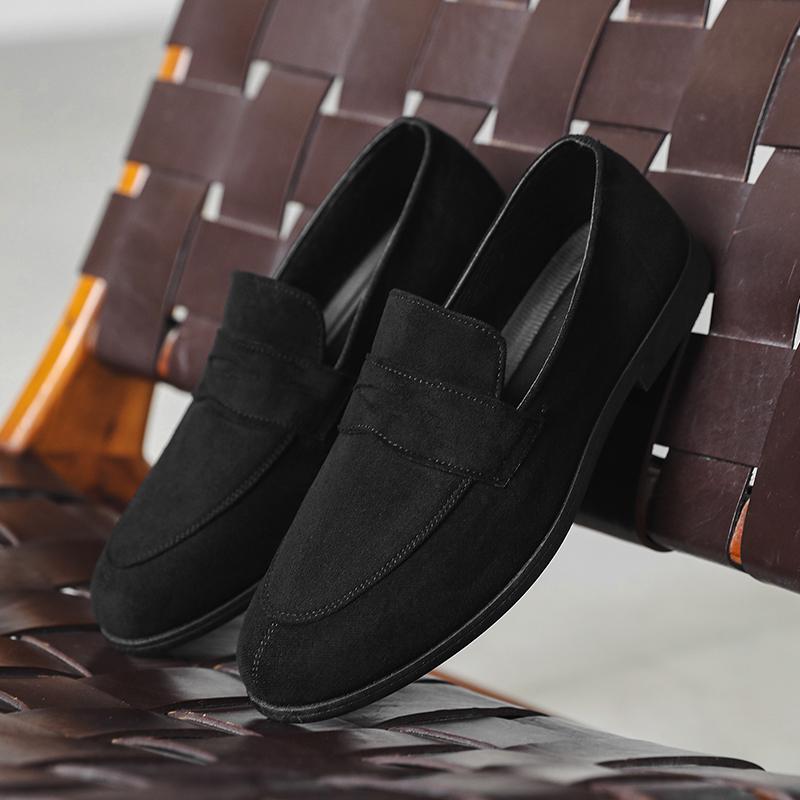 Fashion Breathable Light Men Loafers Anti-slip Outdoor Slip On Flats Man Handmade Casual Driving Shoes Soft Sole Boat Footwear Moccasins