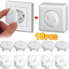 Kids Power Supply Protection Socket Wholesale Safety Cover Switch Anti-shock Power Supply Protection Cover Baby Safety Supplies