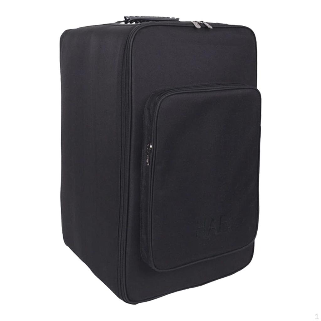 Cajon Box Case Backpack Drum Accessories with Carrying Grip Percussion Bag Gig