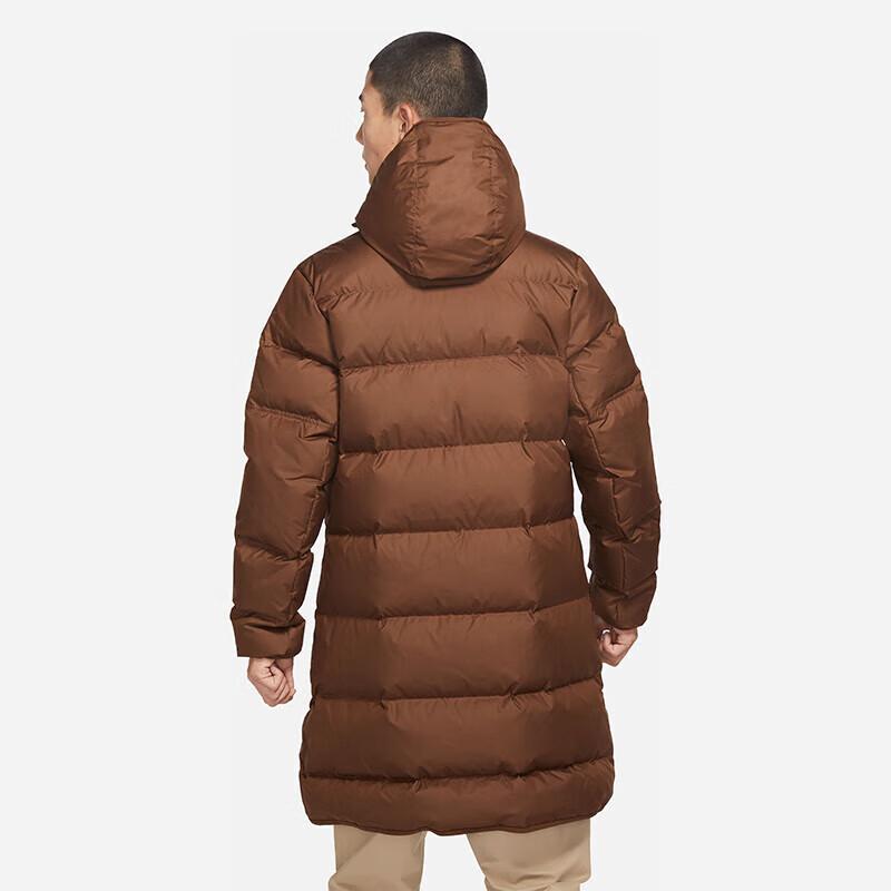 NIKE Men's Winter Long Hooded down Jacket