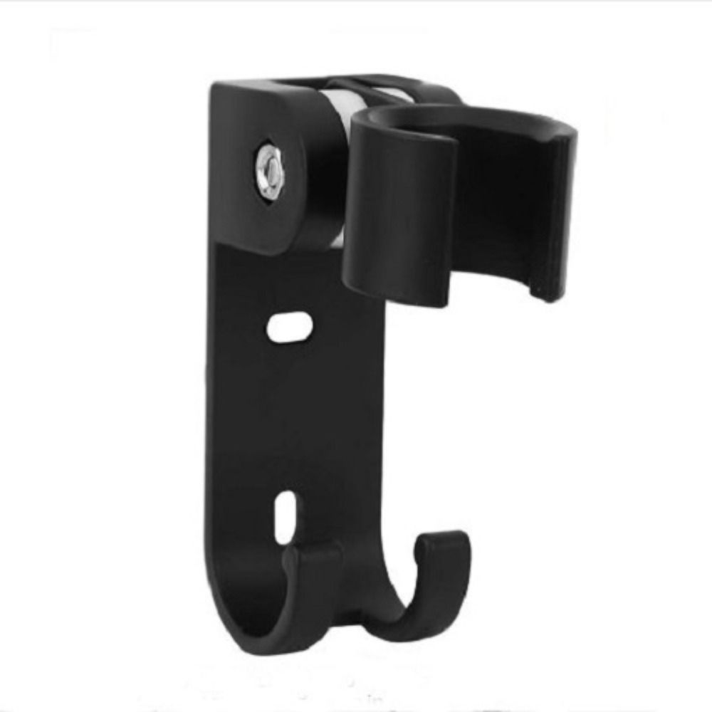 Adjustable Shower Arm Black Cradle Wall Mounted Durable Shower Holder Bracket Shower