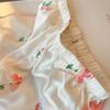 Recommended Pajamas Women'S Summer High-End Wind Peony Flower Simulation Silk Home Clothing