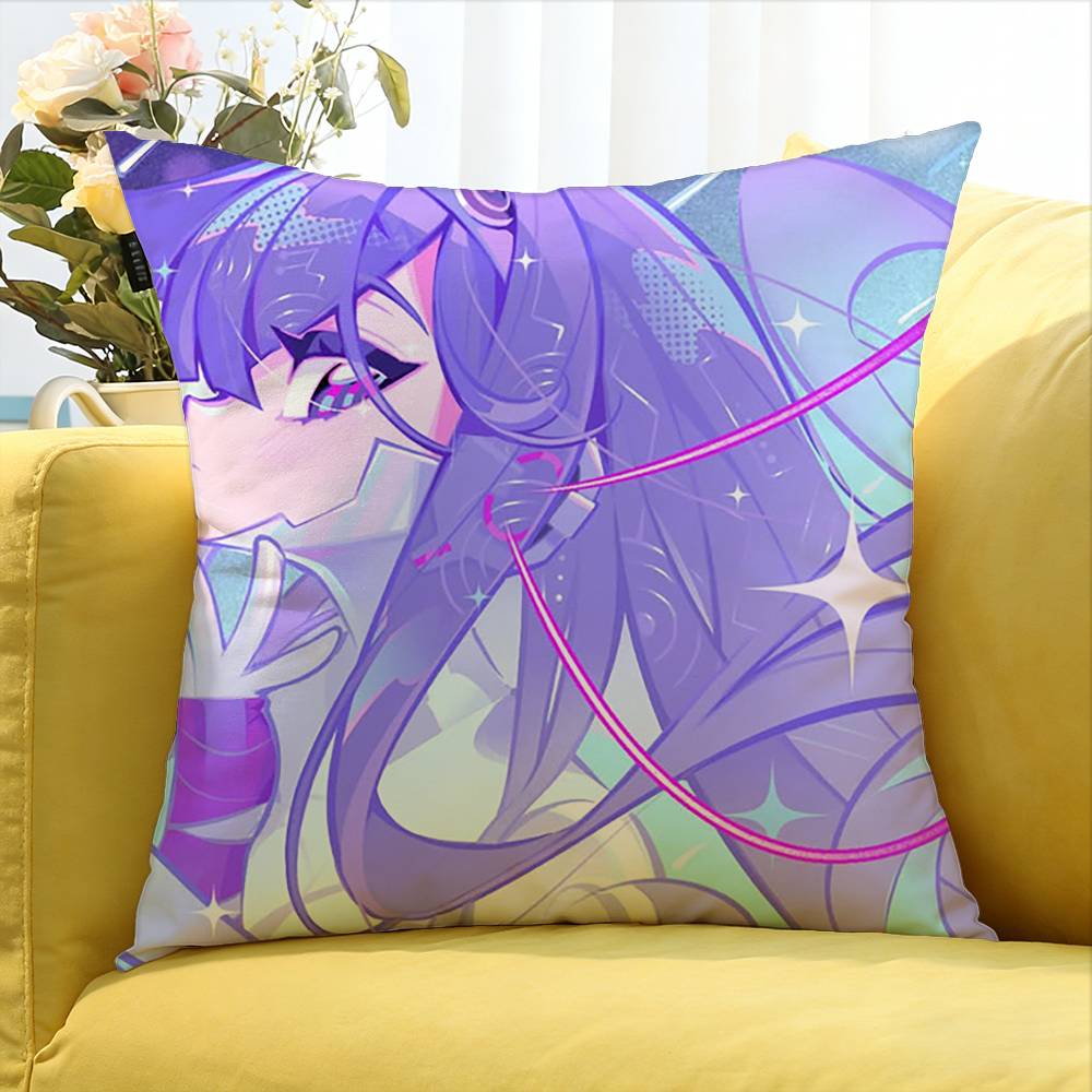 Game Marija Rin Muse Dash   Various Sizes Square Pillow Case For Car Home Bedchamber Decor