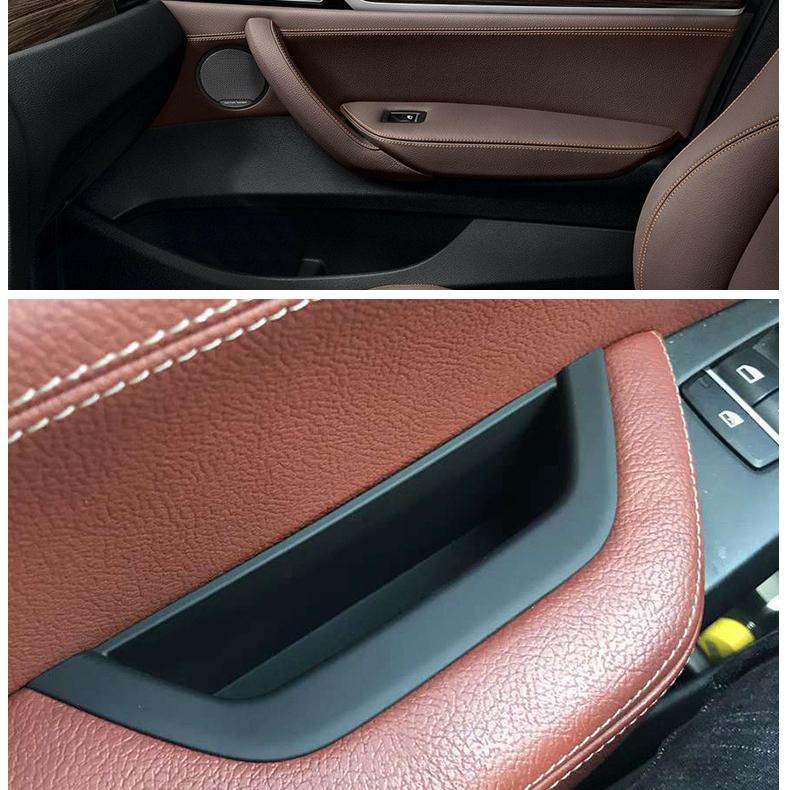 Car Interior Door Handle Left Right Inner Door Panel Handle Pull Trim Cover For BMW X3 X4 F25 F26 2010 2011 2012 2013 2014 2015 2016 2017 LHD