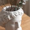 Modern Creative Resin Statue Vase Decorative Sculpture Desktop Ornament for Home Office Living Room Entryway Tabletop