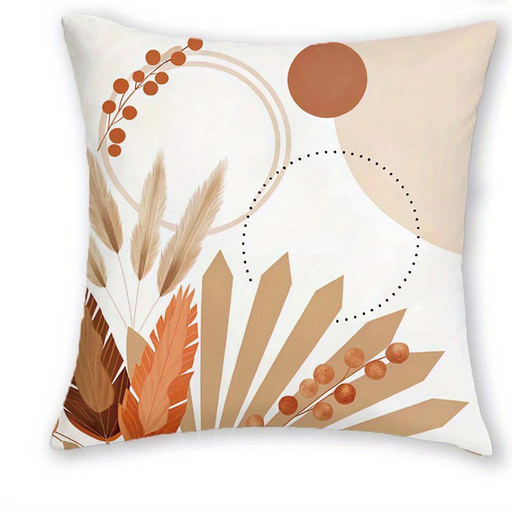 1/4pcs Bohemian Floral Patterned Pillowcases Sofa cushion cover home bedroom room decoration