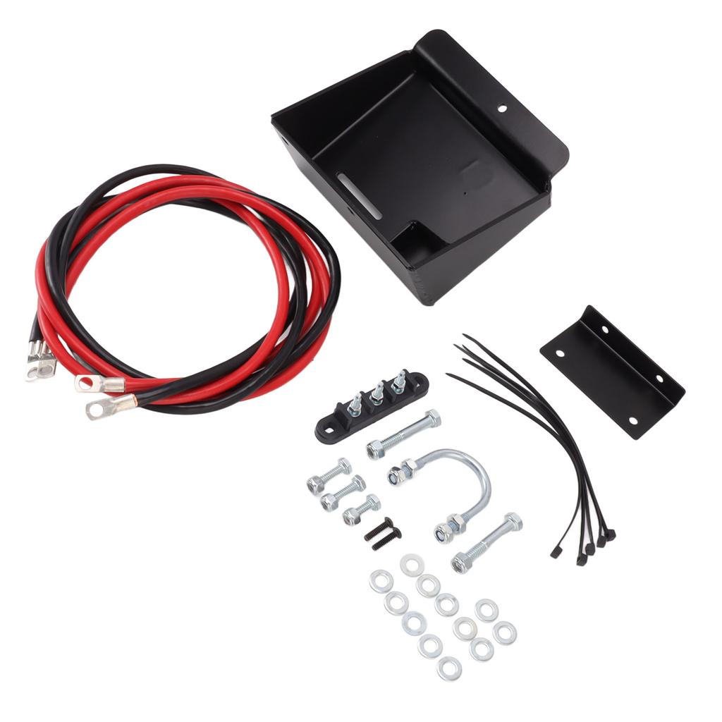 Batterieumzugskit mit Batteriebox Kabel Wasserdicht Ersatz für Polaris Sportsman 450 570 2014-2020
