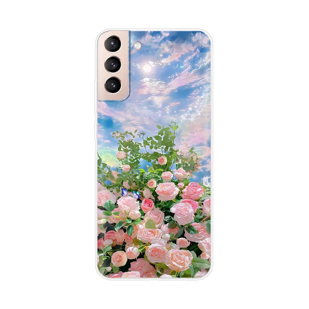 Mobile Phone Bag Case For Samsung Galaxy S21 Silicone Back Cover For Samsung S21 plus s 21 GalaxyS21 S21 FE S21Ultra Cases Capas