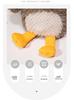 Frizzy Penguin Plush: Ugly-Cute Owl Eye Mask and Exploding Head Ronnie Calming Doll for Sweet Sleep Prank