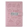 Password Diary Notebook with Lock - Thickened Cartoon Student Notepad