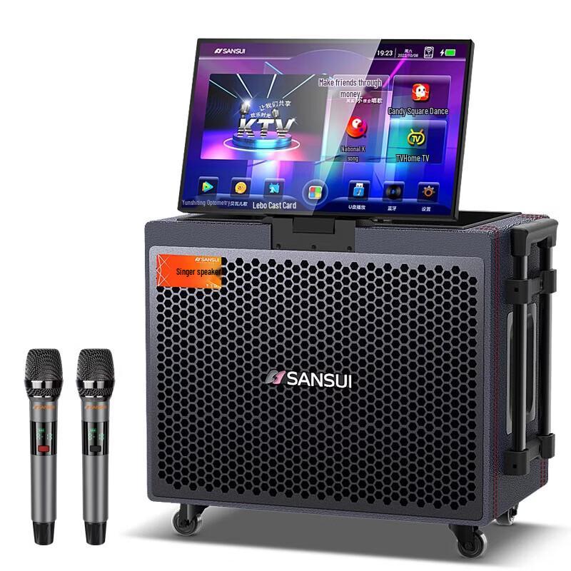 

SANSUI PE Series Portable Outdoor KTV Audio System with 21 Display
