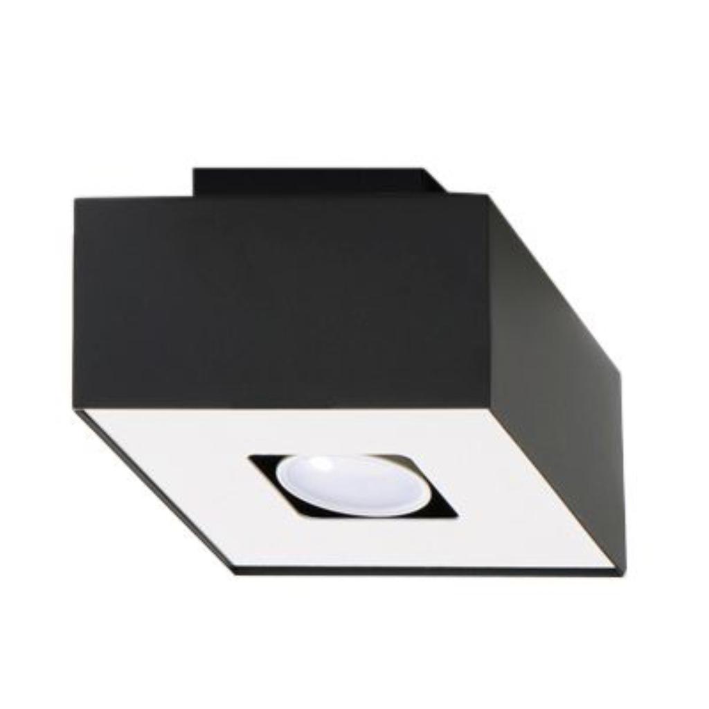 Mono ceiling lamp 1 black