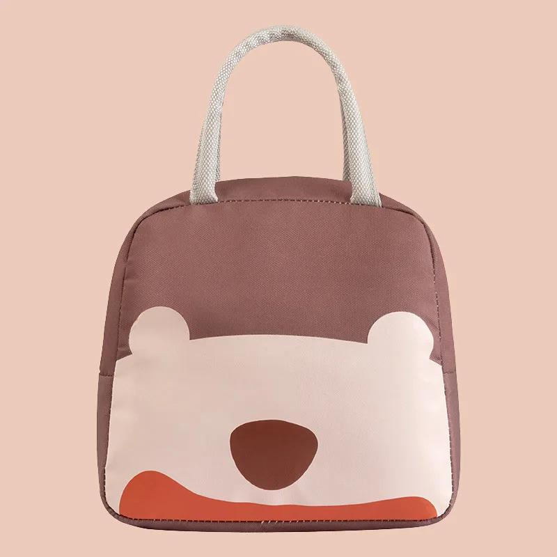 1pc Insulated Lunch Box Bag Portable Lunch Bag Cute Cartoon Bento Bag Suitable For Students And Office Workers 2100₽