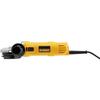 DEWALT Meuleuse d'Angle Compacte 125 mm Filaire avec Interrupteur à Palette DWE4157-QS