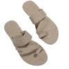 Women's Toe Post Sporty Slide Sandals, Casual Summer Outdoor Shoes