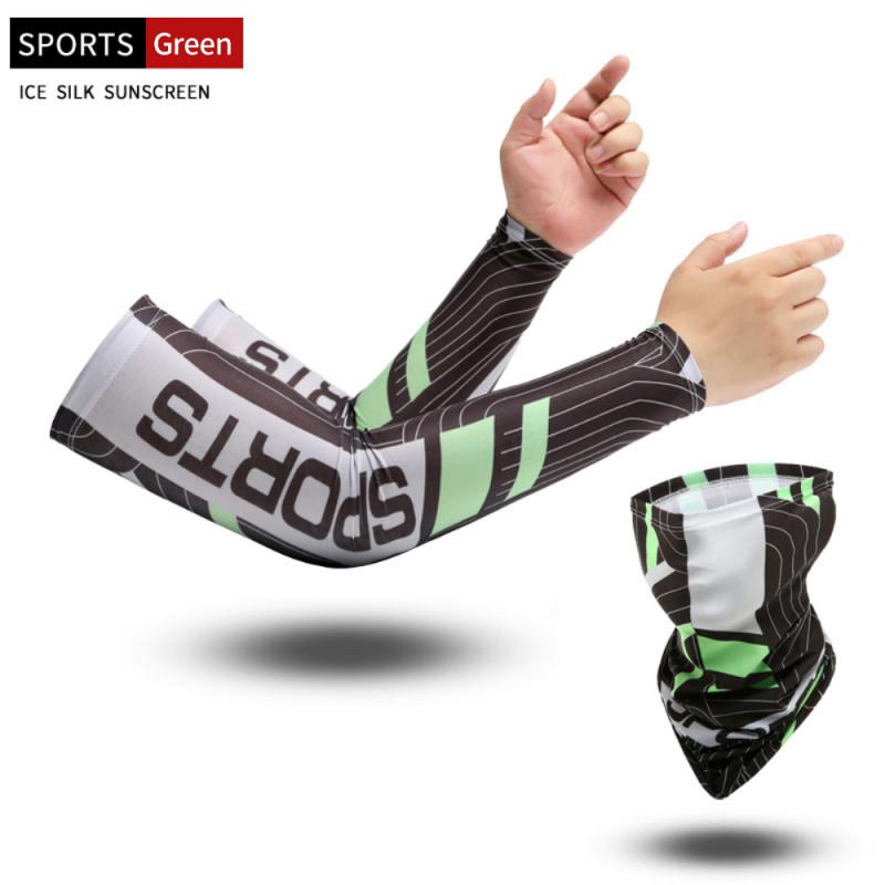 Sunscreen Sunscreen Sleeve Arm Cool Uv Protection Ice Sleeve Riding Driving Gloves Outdoor Sun Uv Protection Long