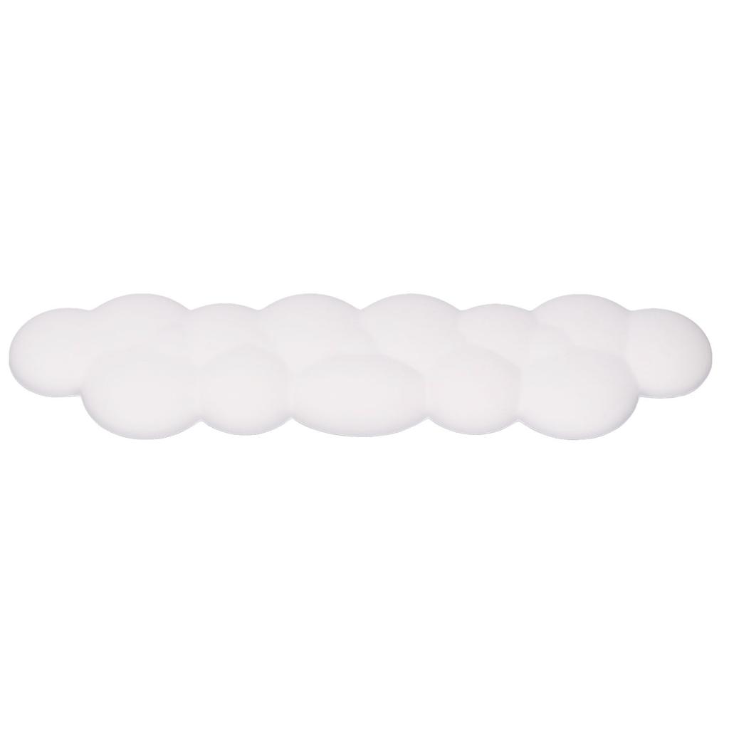 Cloud Keyboard Wrist Rest Smoothly PU Leather Keyboard Palm Rest Skid Resistant Ergonomic Wrist Pad