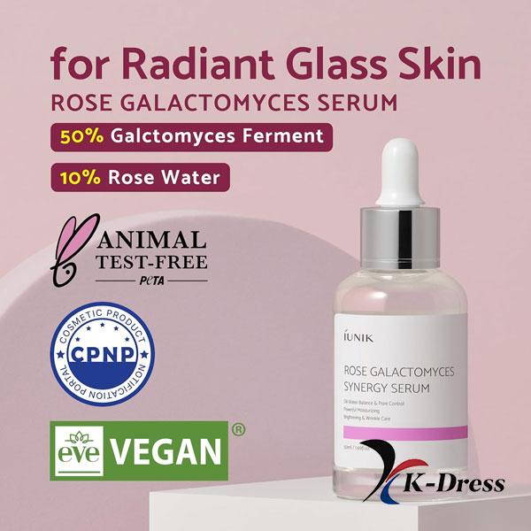 iUNIK Rose Galactomyces Synergy Serum 50ml