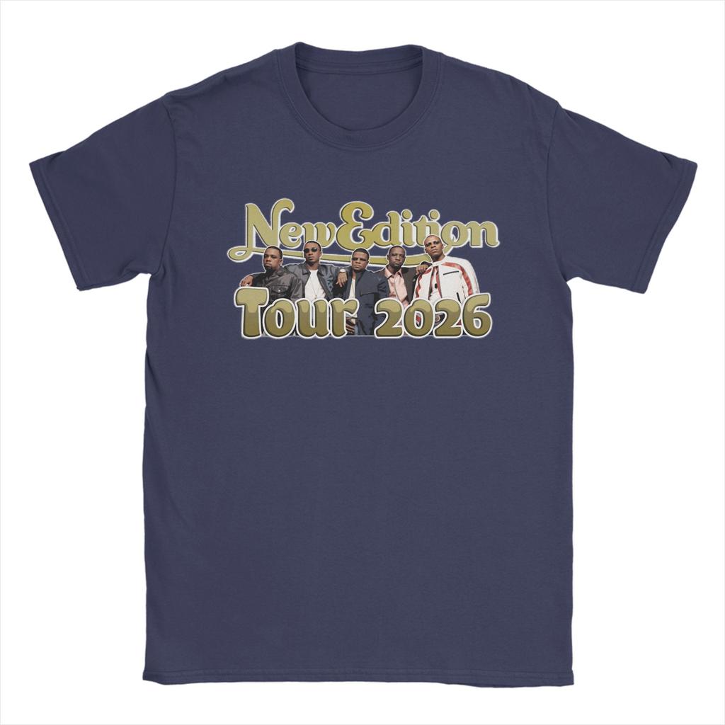 New EEditions Way Tour 2026 TShirt Summer Harajuku TShirts Unisex Pure Cotton Round Neck Clothing ShortSleeved Vintage Tshirt