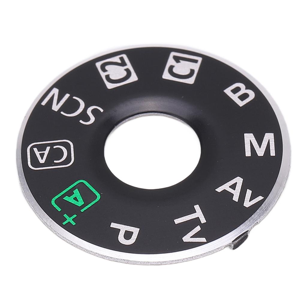 Camera Function Dial Cover Plate Mode Interface with Film Repair Accessory for 6D