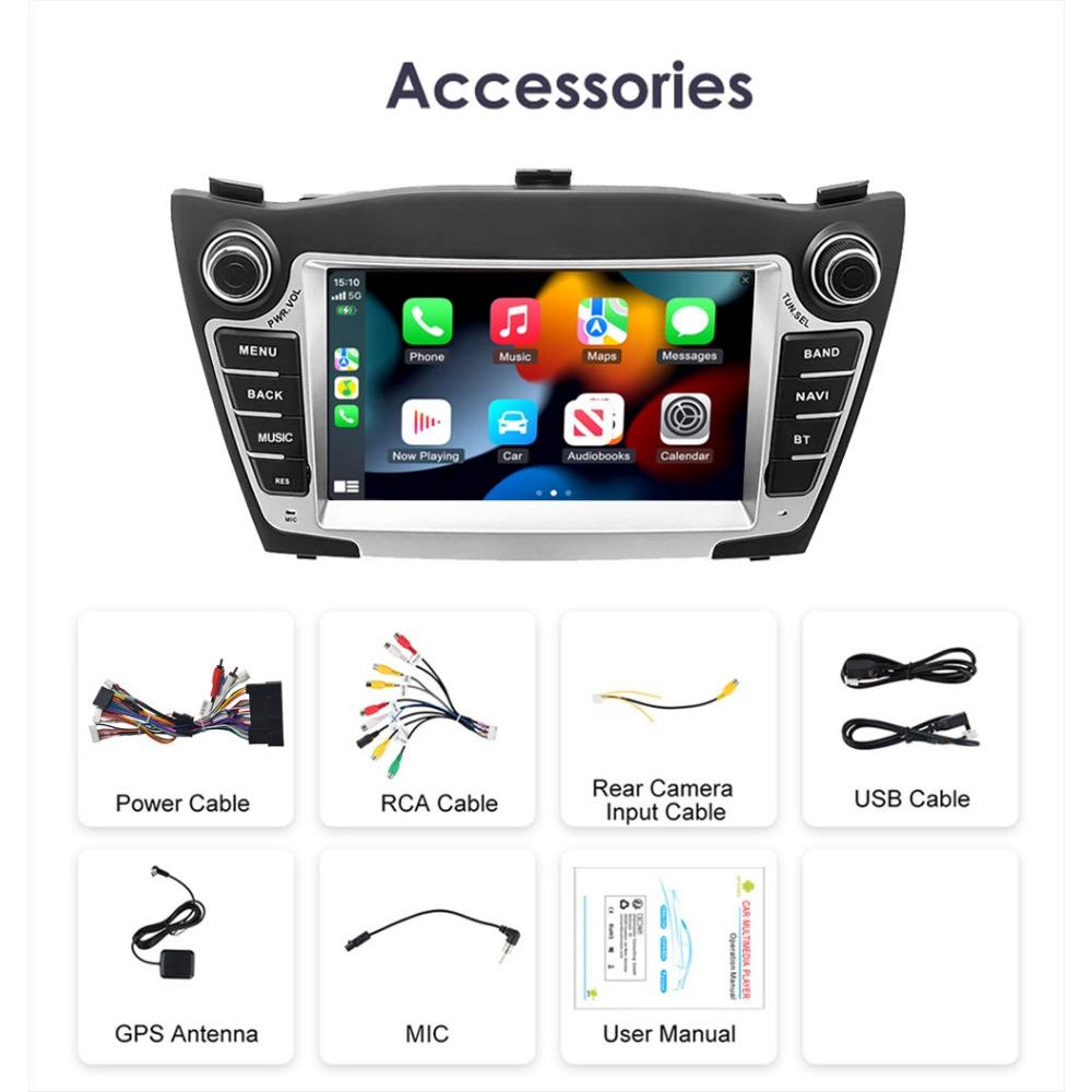 7 Zoll Autoradio Android für Hyundai IX35 2009-2015 Auto Multimedia Stereo Navigation 1+32GB
