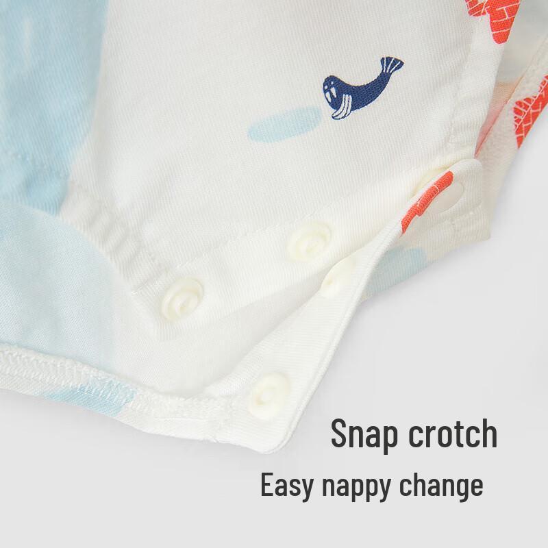 YEEHOO All-Season Newborn Pure Cotton Bodysuit