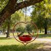 Heart Shape Hanging Bird Feeder Handcrafted Hummingbird Feeder Outdoor Bird Bath  Garden Decoration