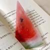 Creative Fruit Slice Bookmark with Simulation Funny Design Sense for INS Fixed Book Photography Cartoon Cute Note Bookmark