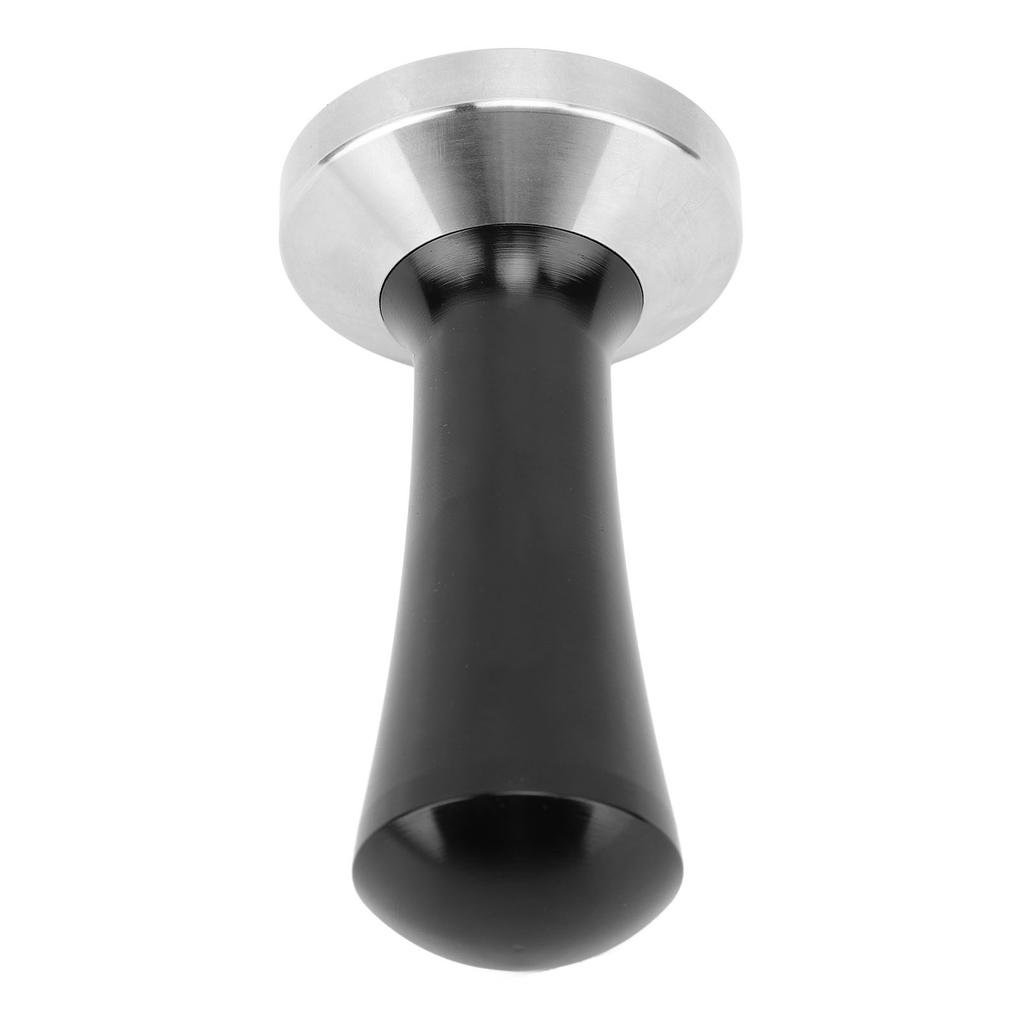 58mm Coffee Tamper Stainless Steel Flat Bottom Coffee Powder Press Hammer for Evenly Compacted Powder
