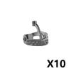 MOC Armes Médiévales Accessoire Briques Soldat Figurine Chapeau de Cow-boy Fusil de Chasse Arbalète Lance Armure Casque Masque Brique Jouet