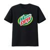 Mountain Dew Retro Logo 90er Videospiele Blockbuster Schweres Baumwoll-T-Shirt vintage gewaschen Herren