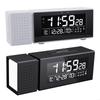 KX4B Digital Alarm Clock with Radio Desktop Small Night Light Clocks Accessory for Bedroom Dormitory Living Room Decor