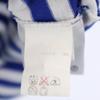 Marimekko Border Pattern Long Sleeve One Piece 160 White_Blue Kid's Used