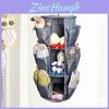 3 Tier Circular Hanging Organizer Oxford Cloth Multipurpose Storage For Shoes Closet Home Decor