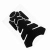 3D Motorcycle Gas Oil Fuel Tank Sticker Pad Protector Decoration Fit for YamahaBlack