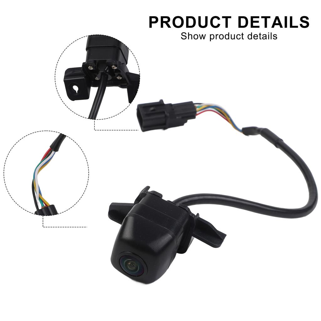 Reverse Backup Camera Car Reversing Camera Parking Assistance Black Easy Installation High Universality Fitment Practical Design