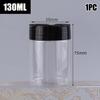 1Pieces 100/130/150/200/300Ml Spice Bottles Jars Clear Seasoning Bottles Bbq Clear Salt Pepper Shakers Kitchen Condiment Bottle