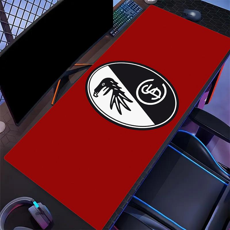 SC Freiburg Print Cushion Non-slip Laptop Tablet Big Mousepad XXL Mat Mini PC Playmat With Lock edge