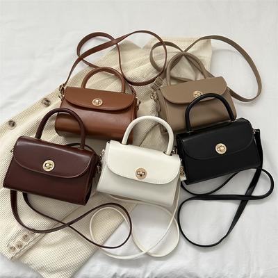 Fashionable Handbags for Women's New Autumn and Winter Casual Fashionable Trendy Small Square Bag Commuter Slant Shoulder Bag