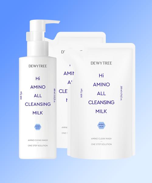 Dewytree High Amino Очищающее молочко для всего лица 800 мл Набор NONE