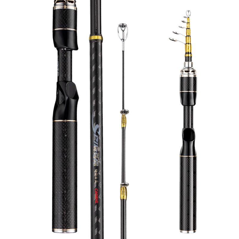 Vara Telescópica para Pesca de Isca GW Yellow Spider