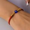 Turkish Style Blue Evil Eye Bracelet For Women Men Lucky Red Rope Handmade Woven Bracelet Friendship Jewelry Gifts